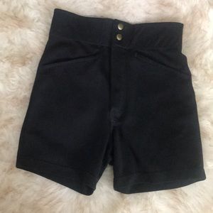 70’s Vintage High Waisted Stretch Shorts